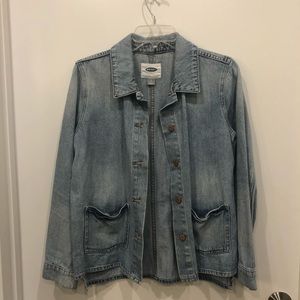 Denim chore jacket
